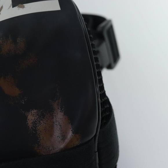 CHANEL Sports Line Drum bag Shoulder Bag Vinyl Black CC Auth bs15851 - Picture 16 of 16